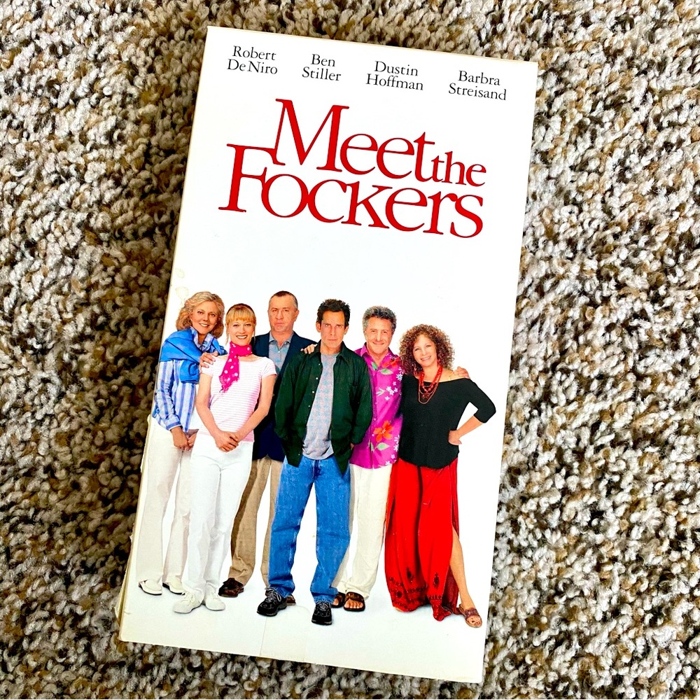 Meet the Fockers VHS (2004) version from Hollywood Video 🎬🍿